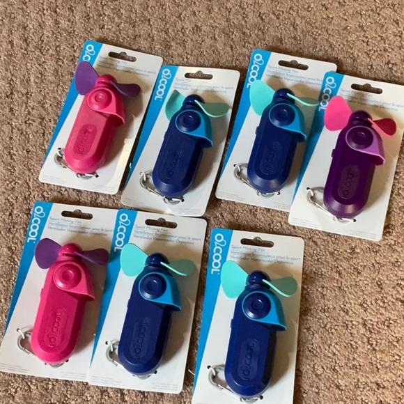 🌷O2COOL BATTERY OPERATED MISTING FAN NWT - Picture 2 of 3